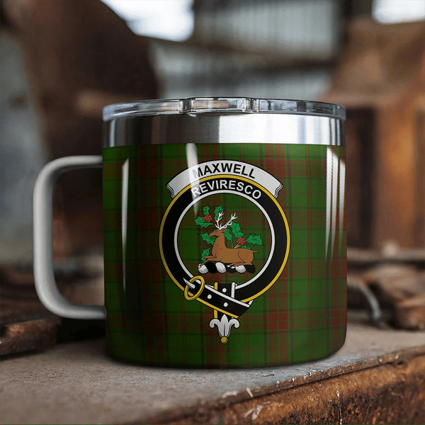 Maxwell Hunting Tartan Classic Crest Camp Mug