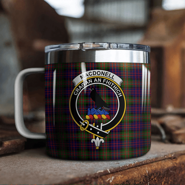 MacDonnell of Glengarry Modern Tartan Classic Crest Camp Mug