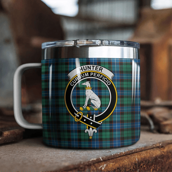 Hunter Ancient Tartan Classic Crest Camp Mug