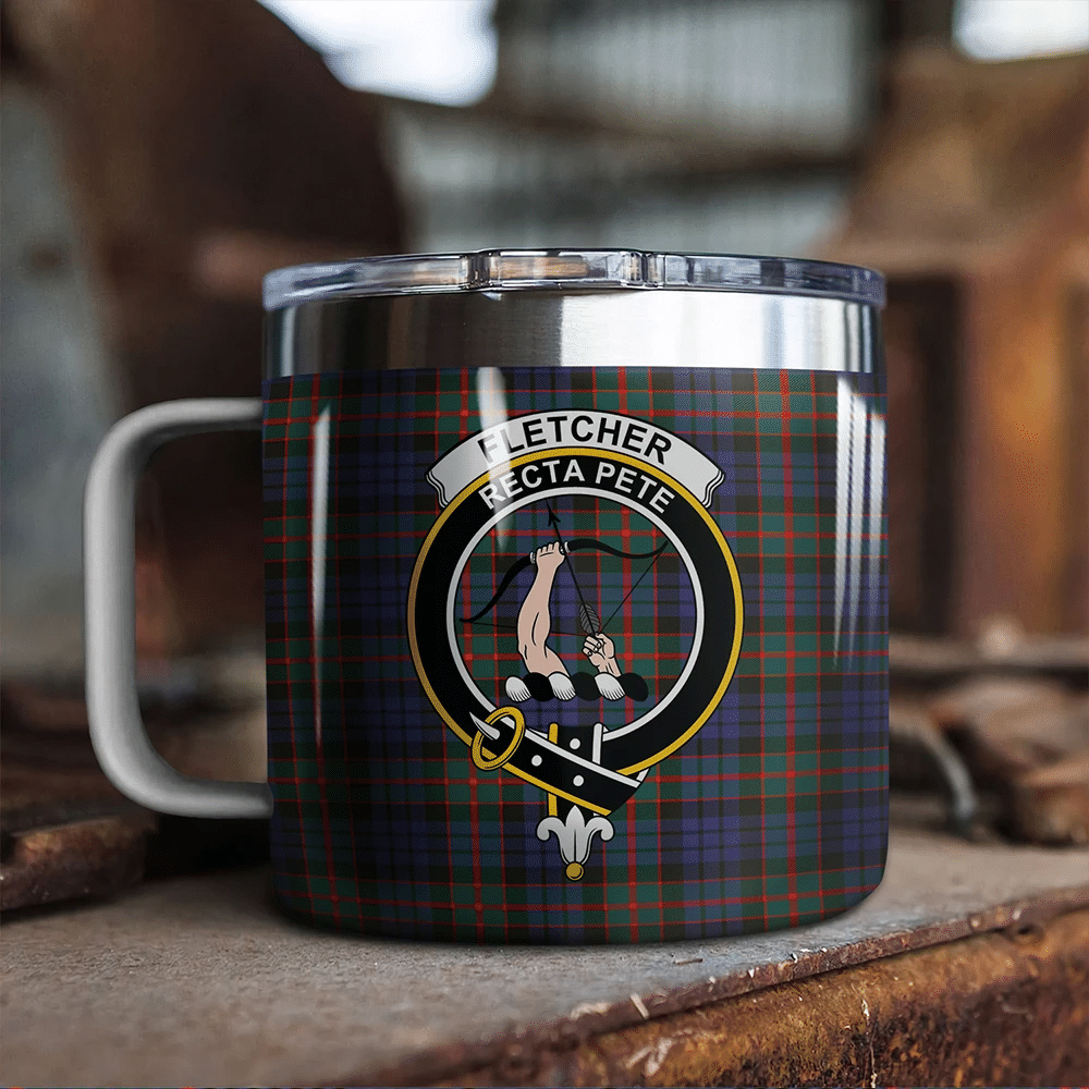 Fletcher of Dunans Tartan Classic Crest Camp Mug