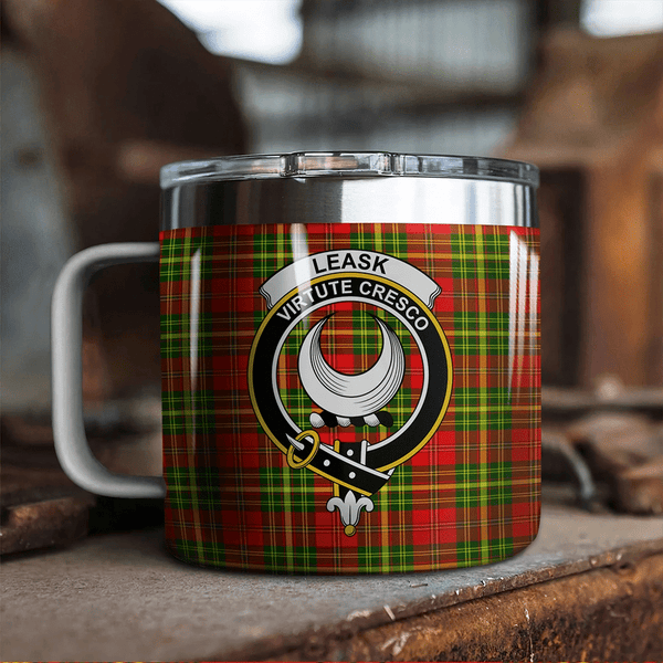 Leask Tartan Classic Crest Camp Mug