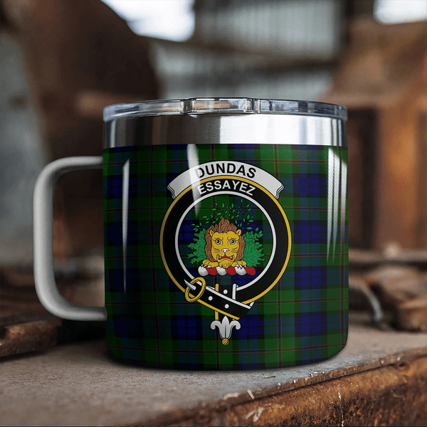 Dundas Modern 02 Tartan Classic Crest Camp Mug