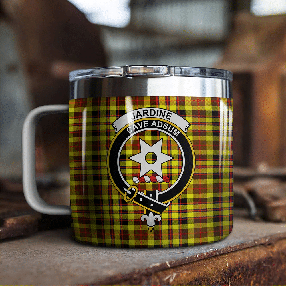 Jardine Tartan Classic Crest Camp Mug