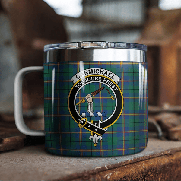 Carmichael Ancient Tartan Classic Crest Camp Mug