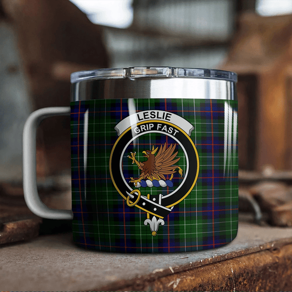 Leslie Hunting Ancient Tartan Classic Crest Camp Mug