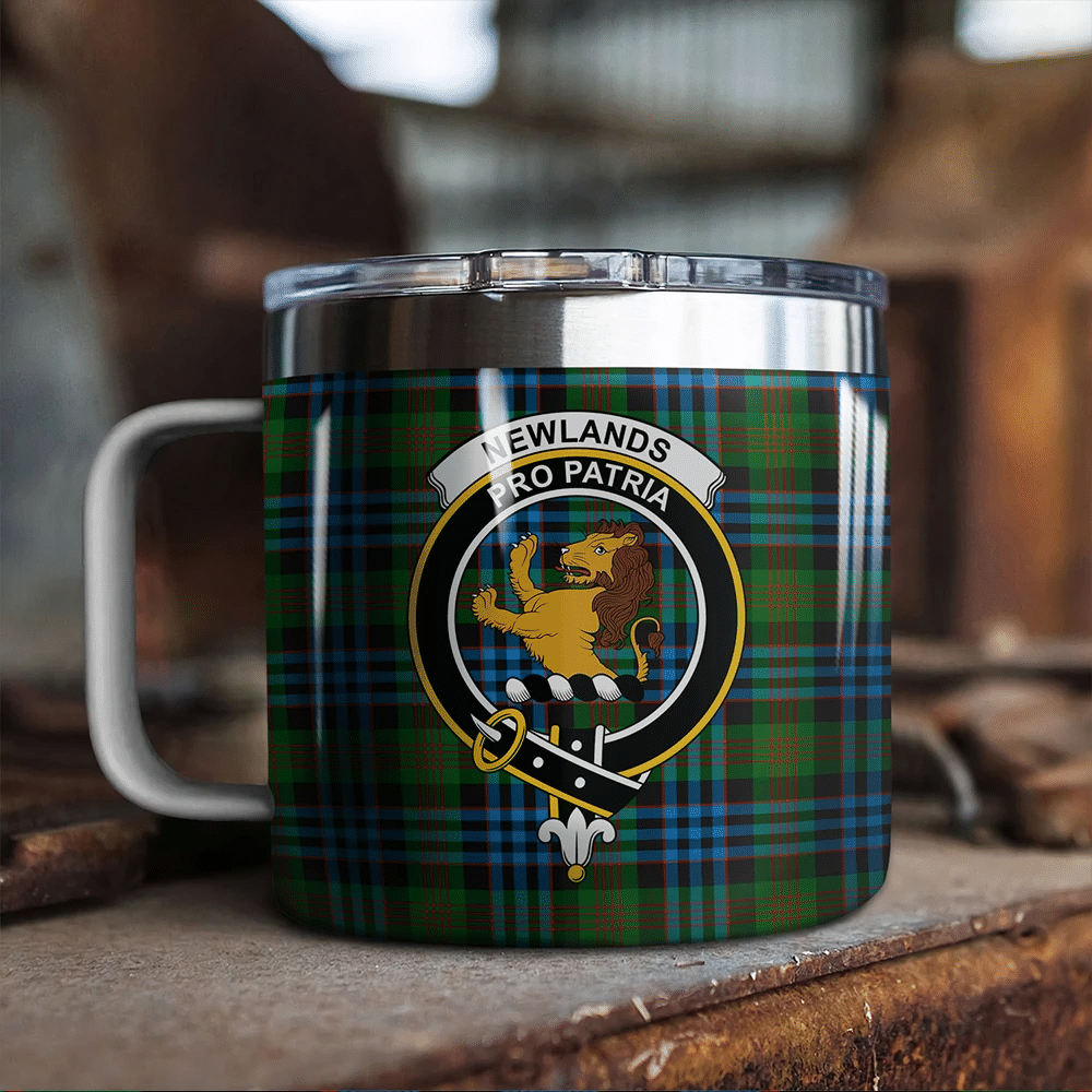 Newlands of Lauriston Tartan Classic Crest Camp Mug