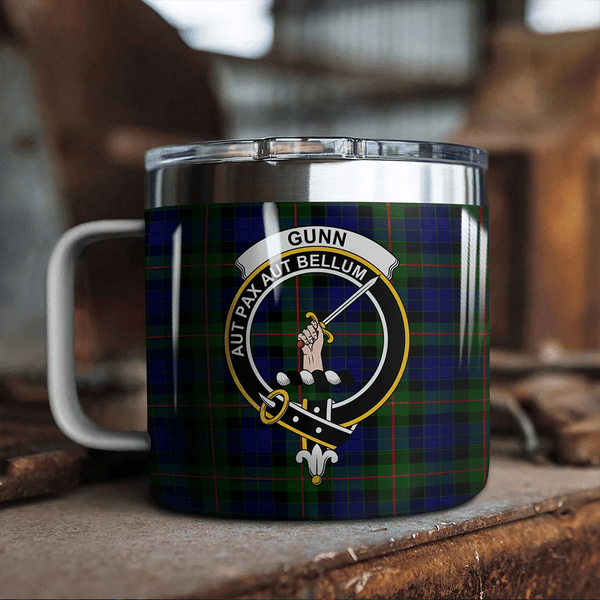 Gunn Modern Tartan Classic Crest Camp Mug