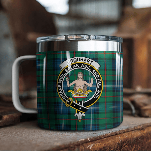 Urquhart Ancient Tartan Classic Crest Camp Mug