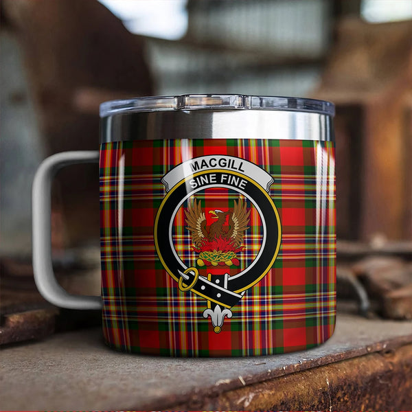 MacGill Modern Tartan Classic Crest Camp Mug