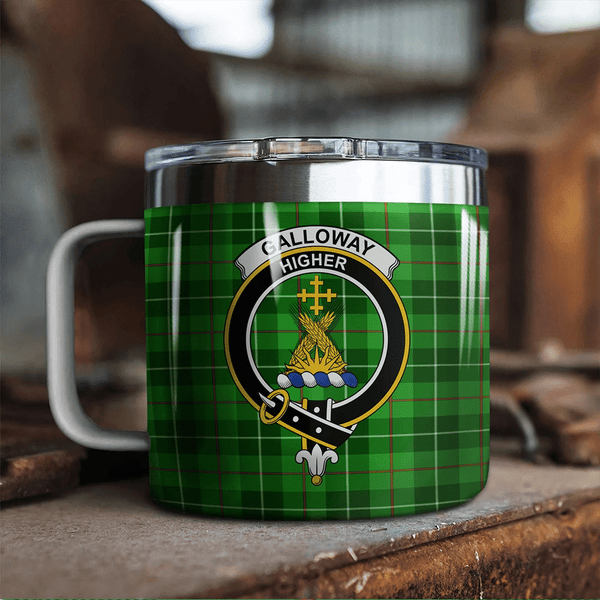 Galloway District Tartan Classic Crest Camp Mug