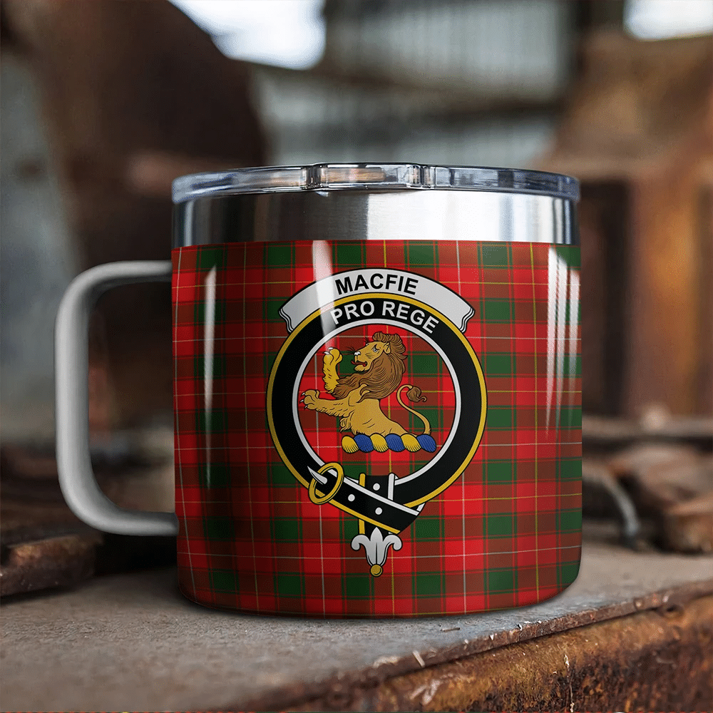 MacFie Tartan Classic Crest Camp Mug