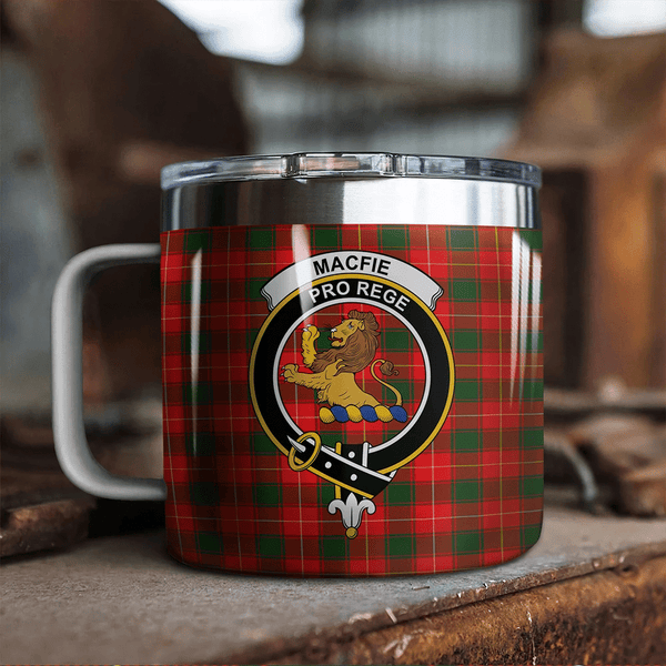 MacFie Tartan Classic Crest Camp Mug