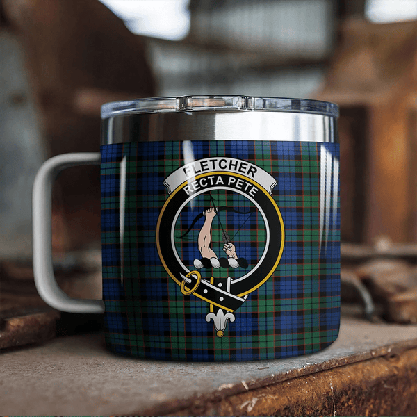 Fletcher Ancient Tartan Classic Crest Camp Mug