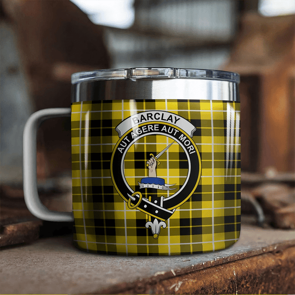 Barclay Dress Modern Tartan Classic Crest Camp Mug