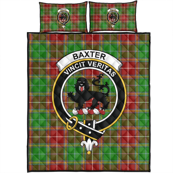 Baxter Tartan Classic Crest Quilt Bed Set