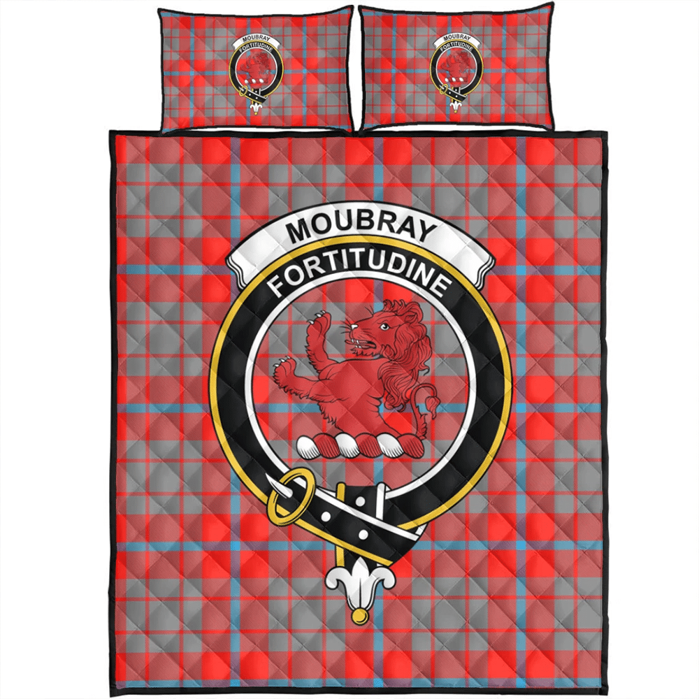 Moubray Tartan Classic Crest Quilt Bed Set