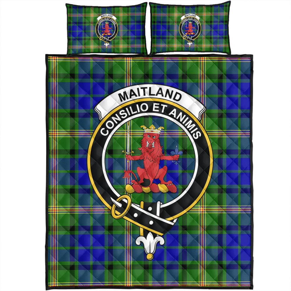 Maitland Tartan Classic Crest Quilt Bed Set