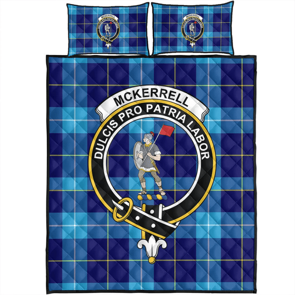 McKerrell Tartan Classic Crest Quilt Bed Set