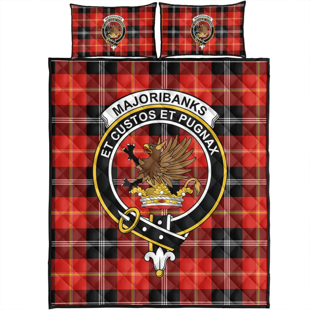 Marjoribanks Tartan Classic Crest Quilt Bed Set