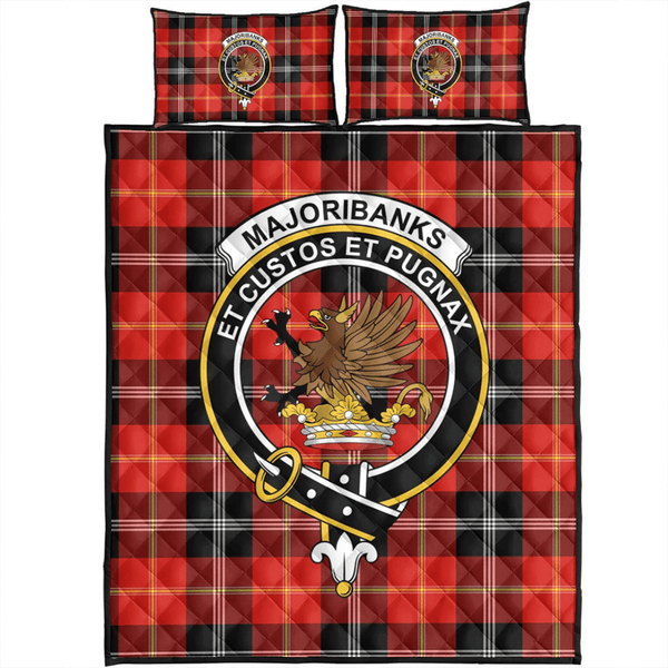 Marjoribanks Tartan Classic Crest Quilt Bed Set