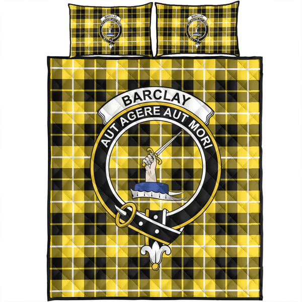 Barclay Dress Modern Tartan Classic Crest Quilt Bed Set