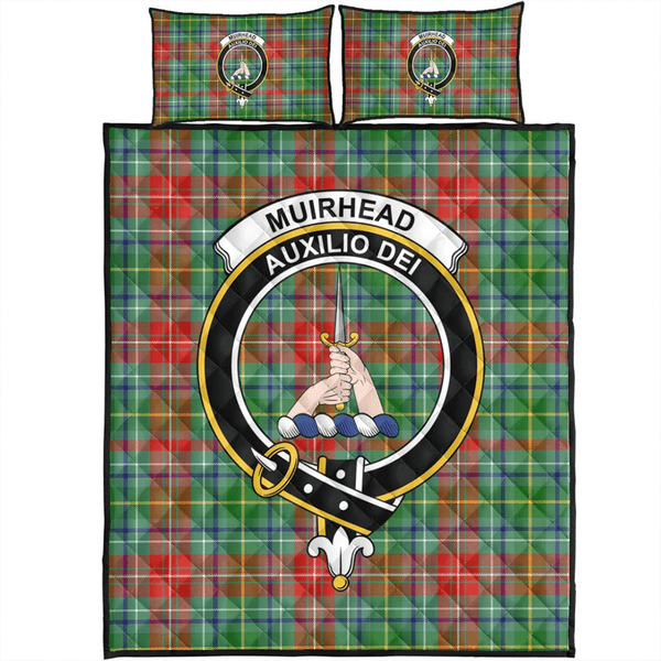 Muirhead Tartan Classic Crest Quilt Bed Set