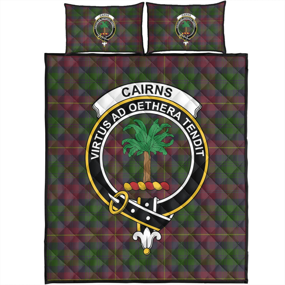 Cairns Tartan Classic Crest Quilt Bed Set