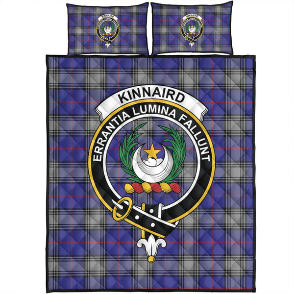 Kinnaird Tartan Classic Crest Quilt Bed Set