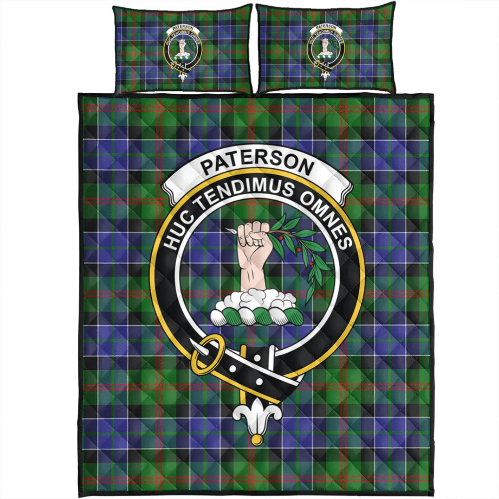 Paterson Tartan Classic Crest Quilt Bed Set