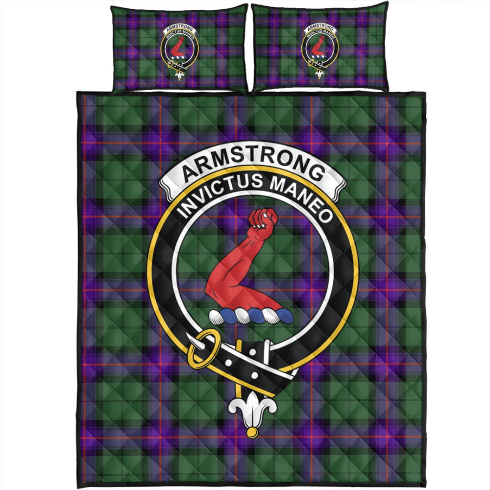 Armstrong Modern Tartan Classic Crest Quilt Bed Set