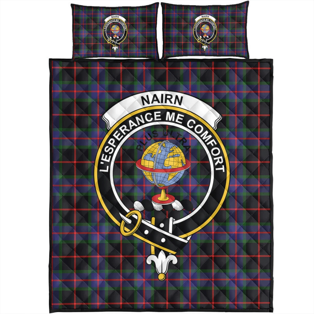 Nairn Tartan Classic Crest Quilt Bed Set