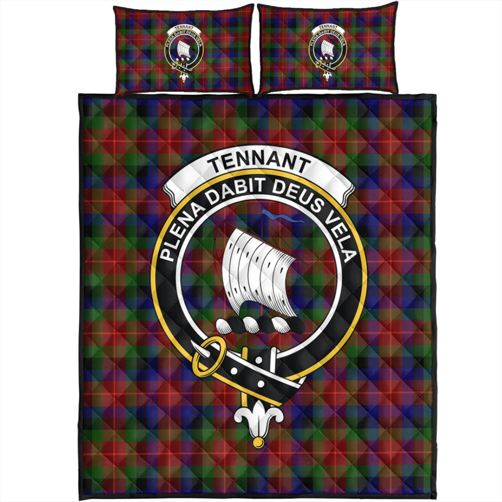 Tennant Tartan Classic Crest Quilt Bed Set