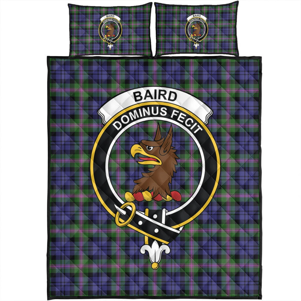 Baird Modern Tartan Classic Crest Quilt Bed Set