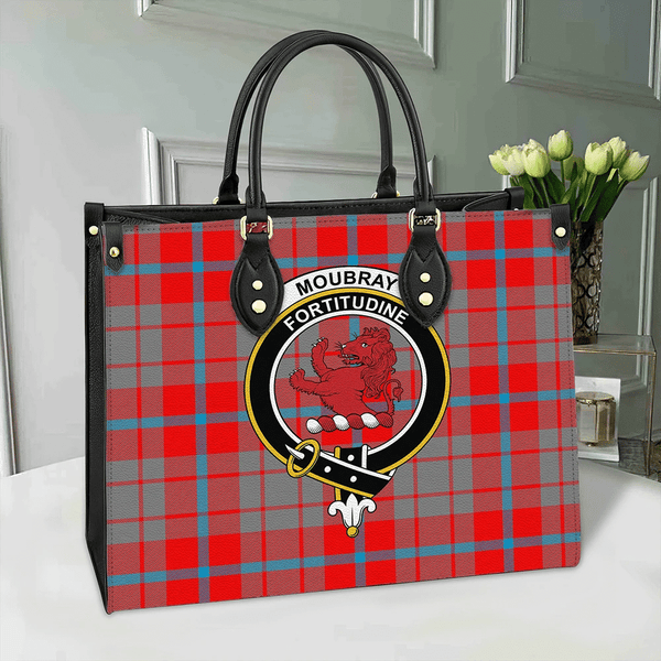 Moubray Tartan Classic Crest Leather Bag