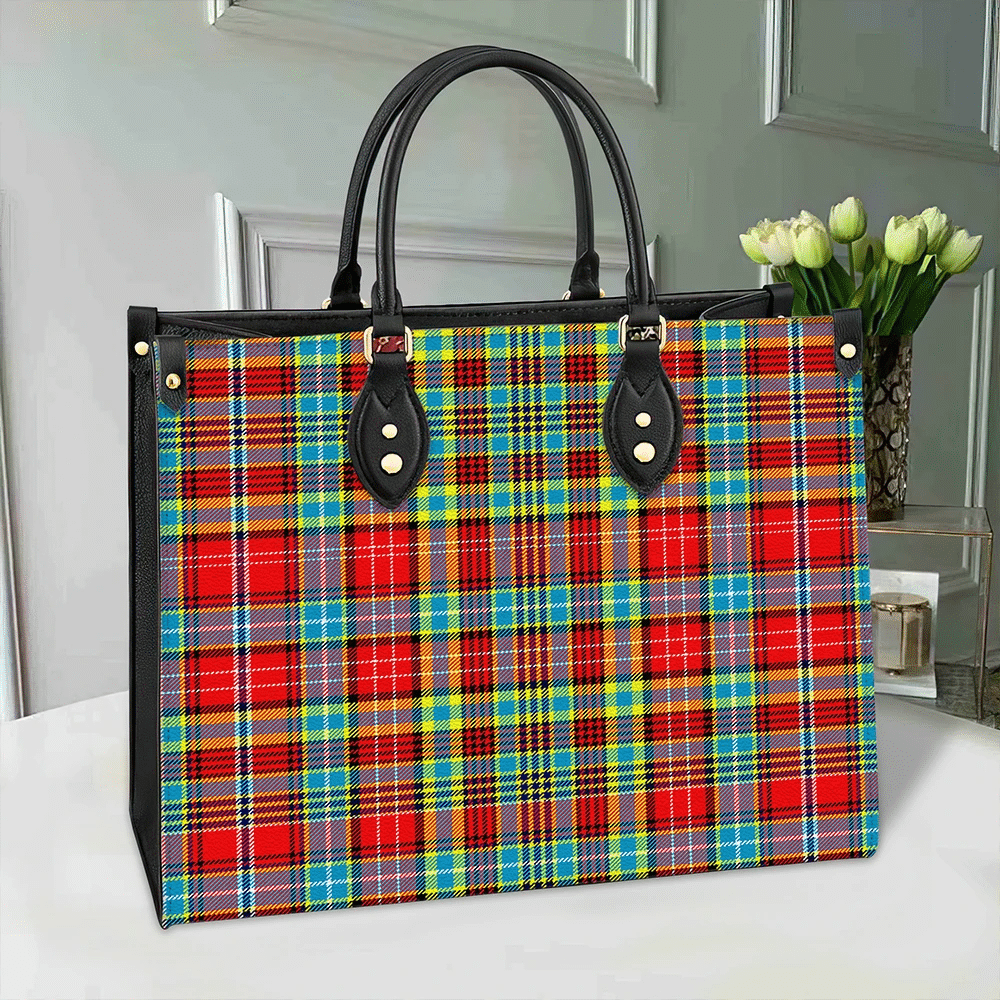 Ogilvie Tartan Classic Leather Bag