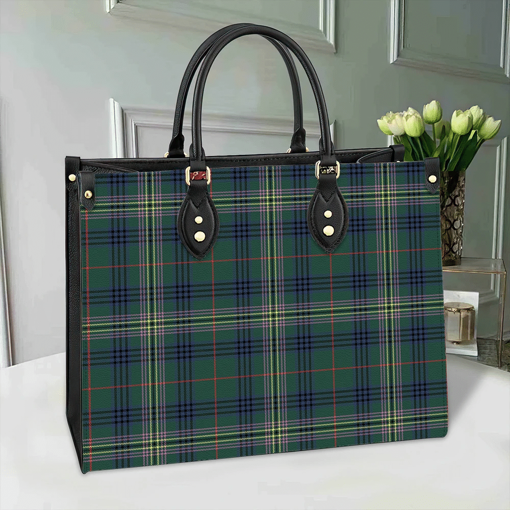 Kennedy Modern Tartan Classic Leather Bag