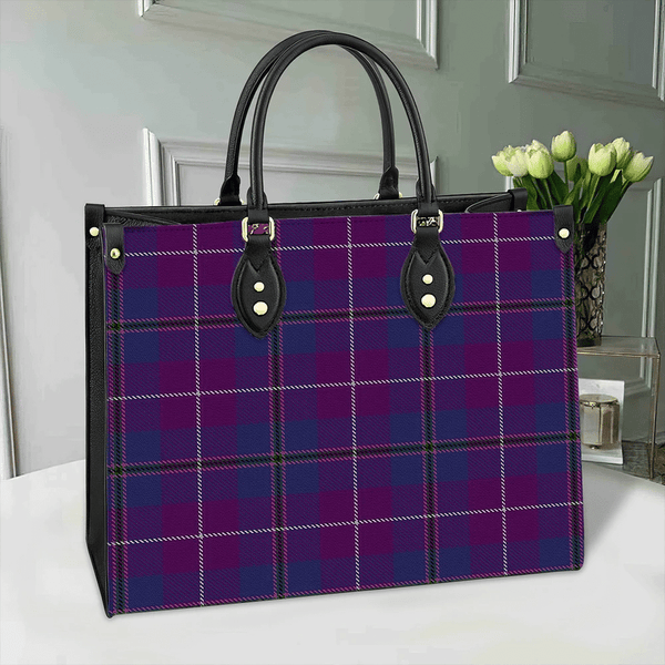 Pride of Glencoe Tartan Classic Leather Bag