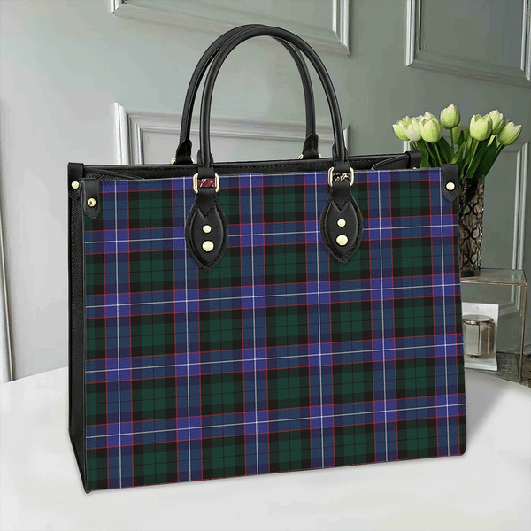 Hunter Modern Tartan Classic Leather Bag