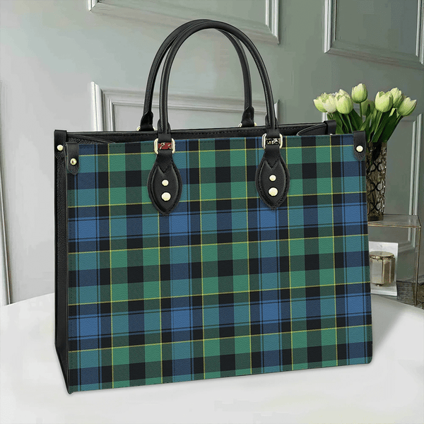 Mouat Tartan Classic Leather Bag