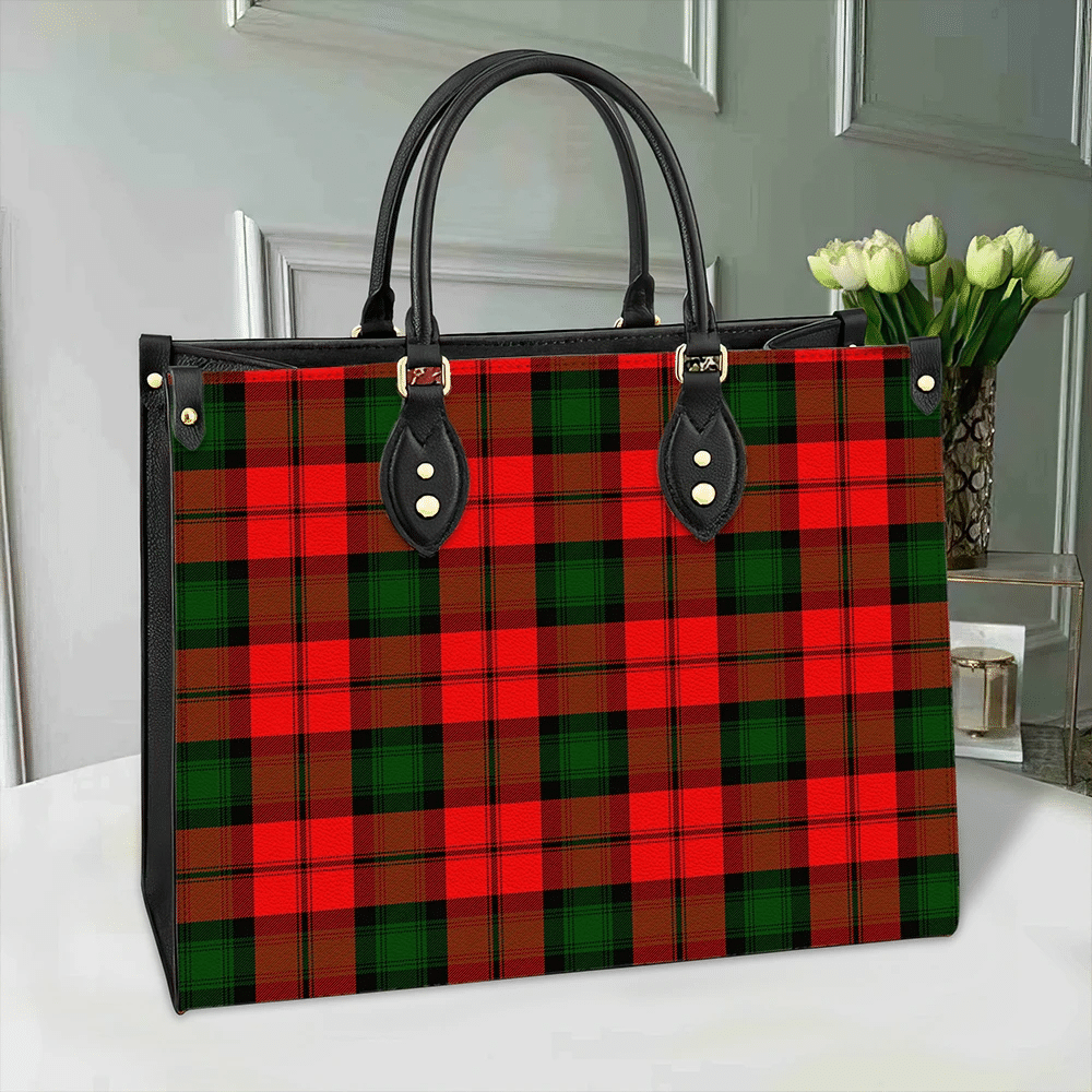 Kerr Modern Tartan Classic Leather Bag