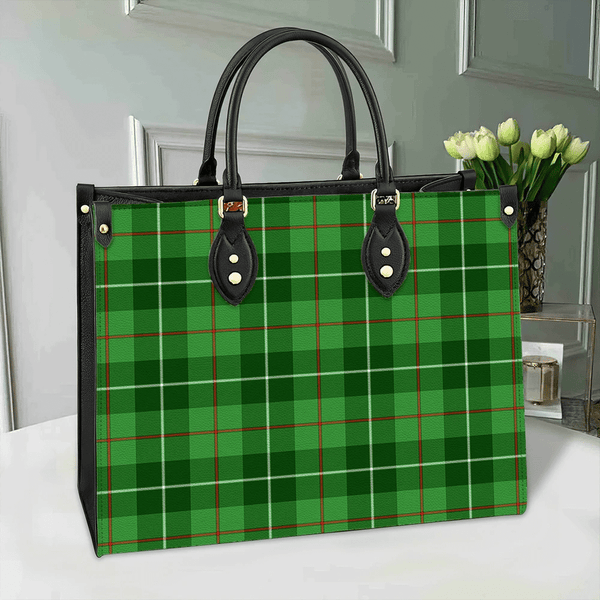 Galloway District Tartan Classic Leather Bag