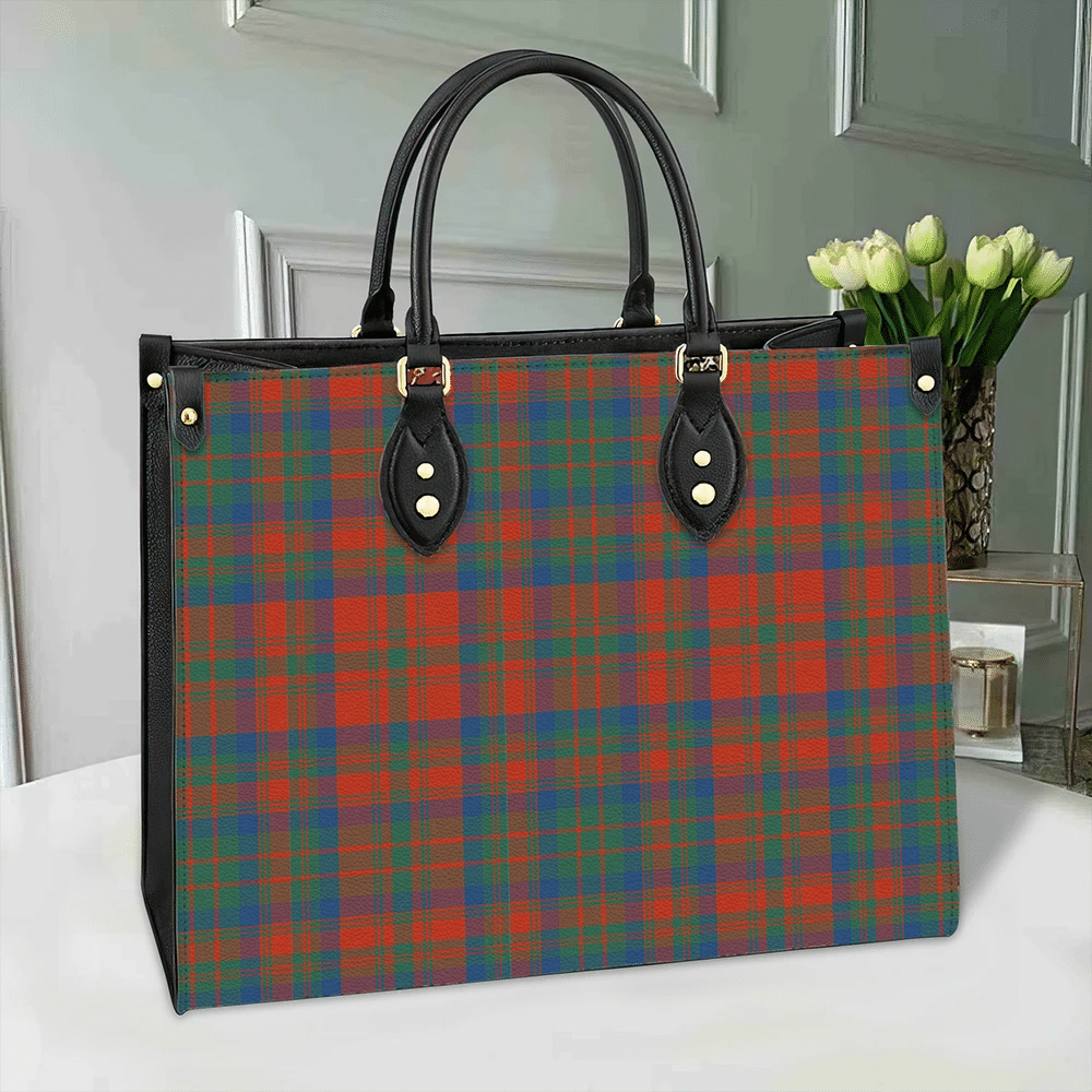 Matheson Ancient Tartan Classic Leather Bag