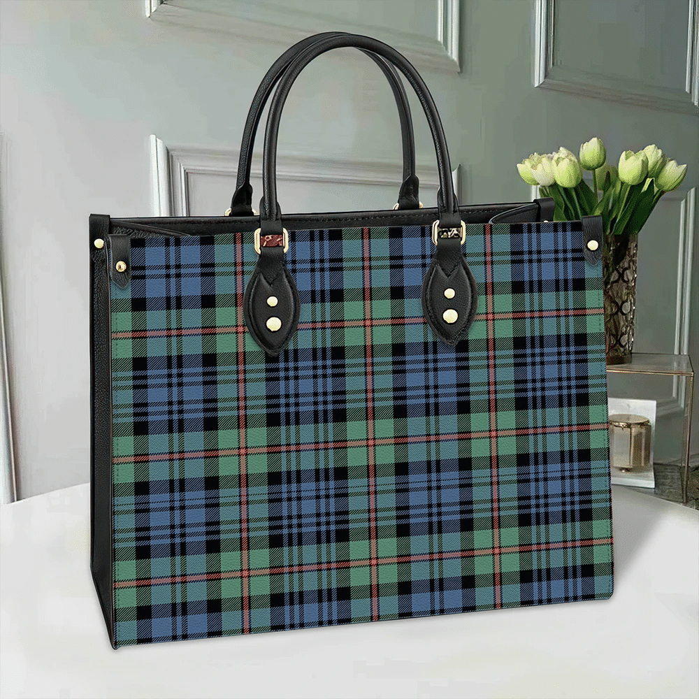 MacKinlay Ancient Tartan Classic Leather Bag