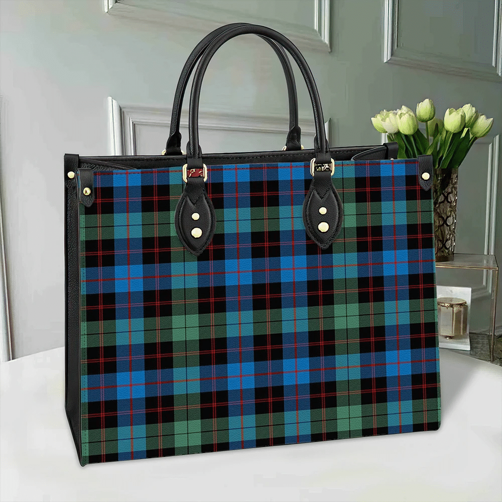 Guthrie Ancient Tartan Classic Leather Bag