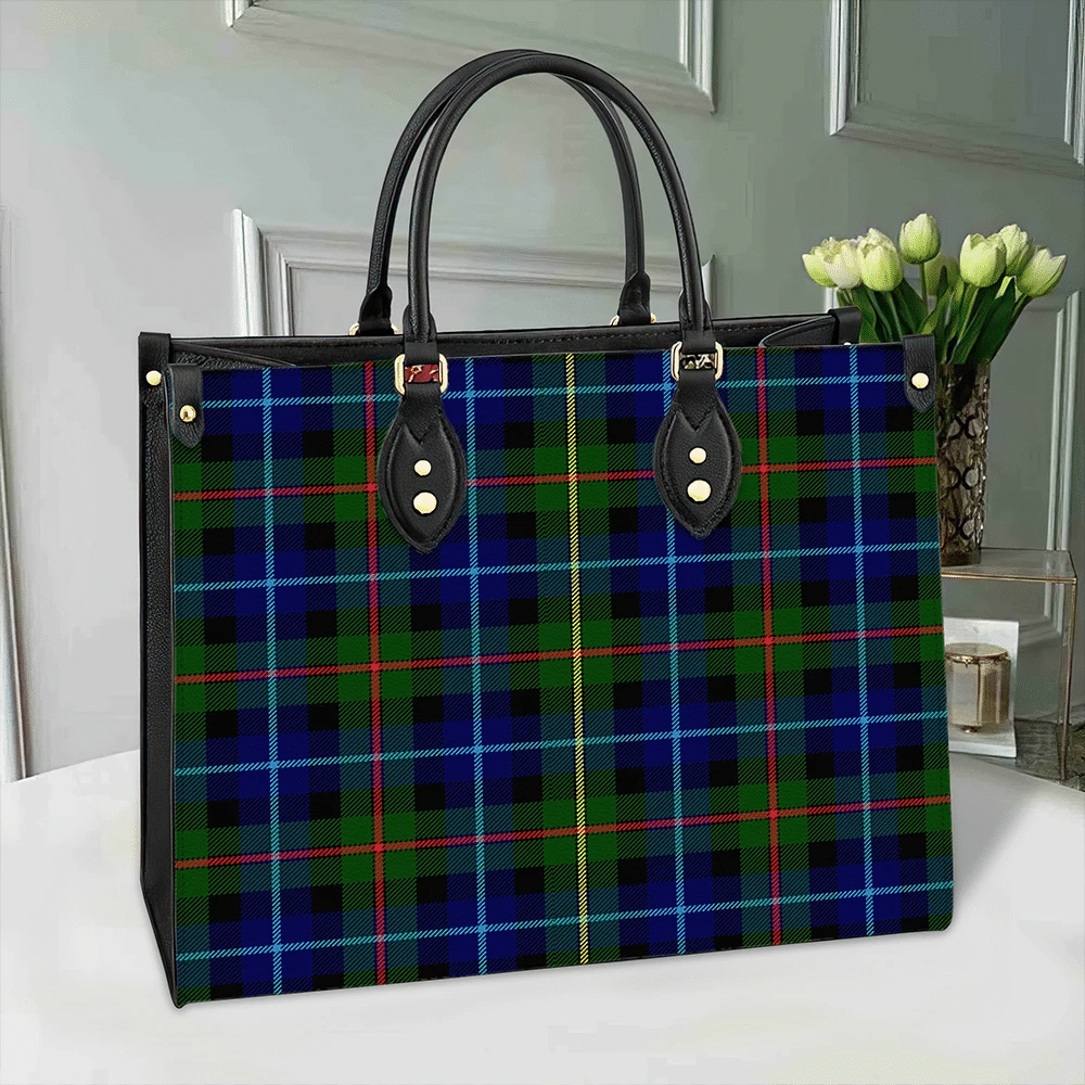 Smith Modern Tartan Classic Leather Bag