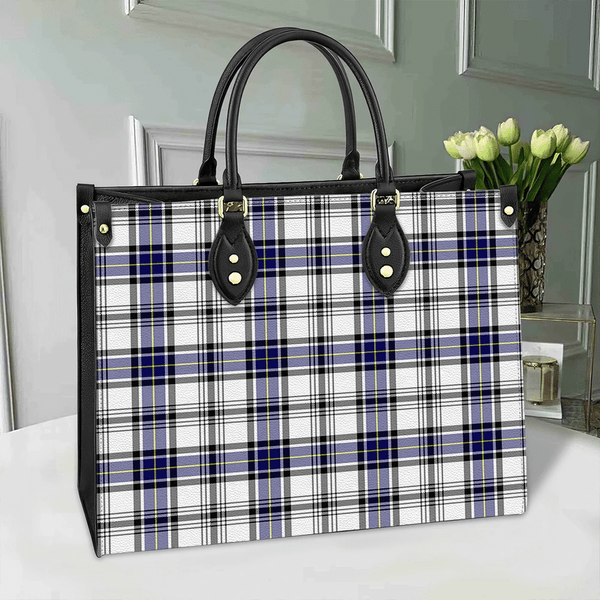 Hannay Modern Tartan Classic Leather Bag