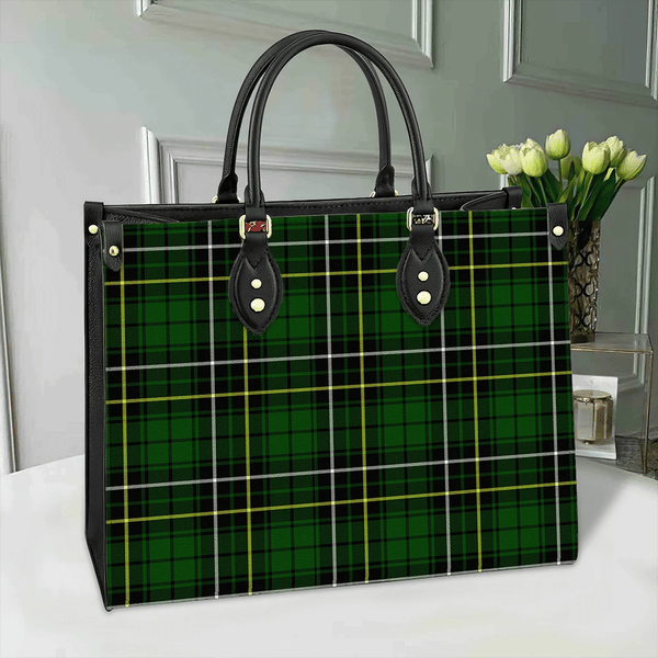 MacAlpine Modern Tartan Classic Leather Bag