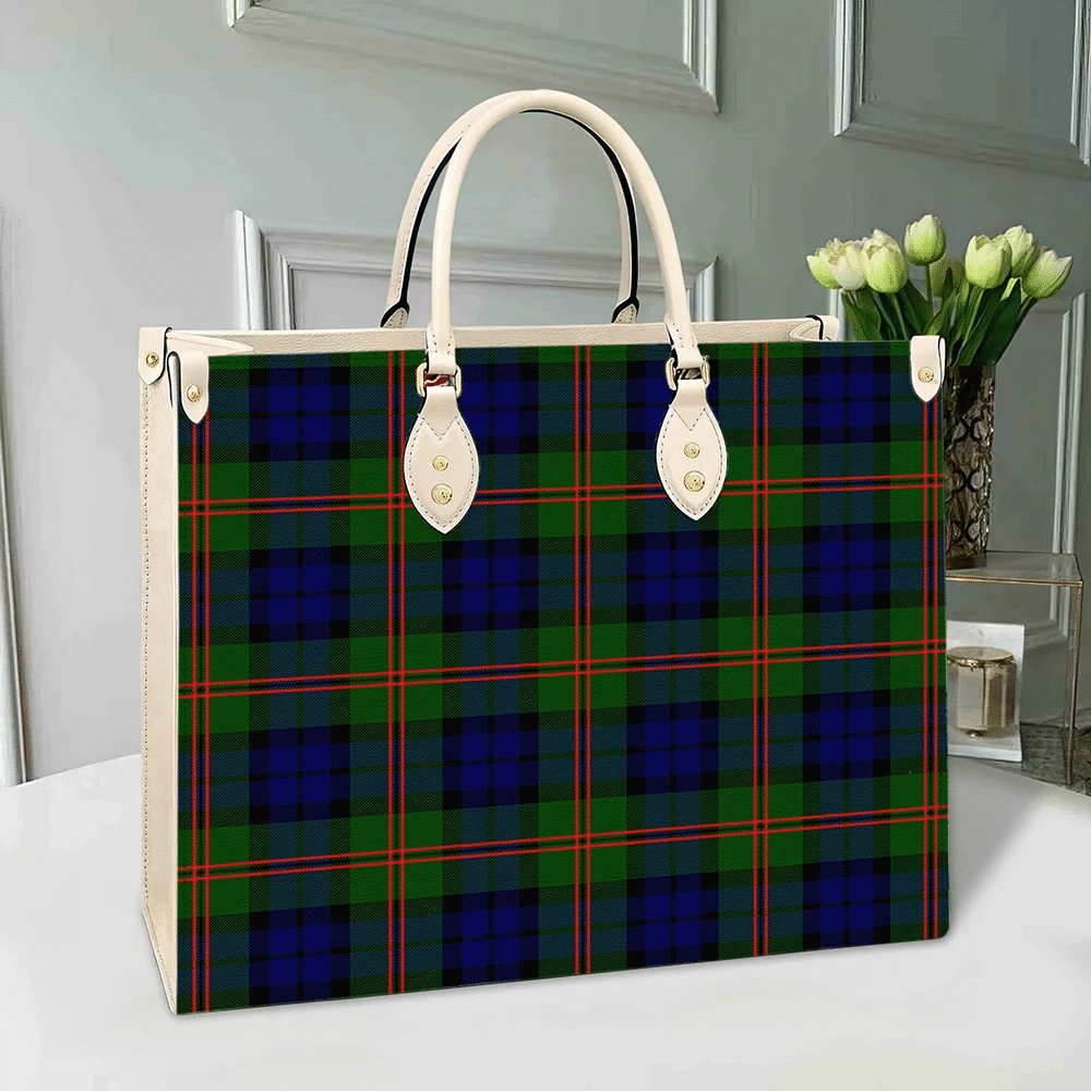 Dundas Modern Tartan Classic Leather Bag