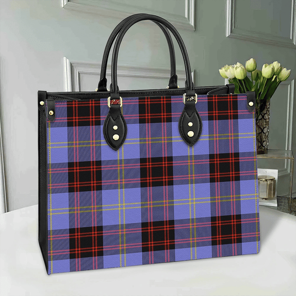 Rutherford Tartan Classic Leather Bag