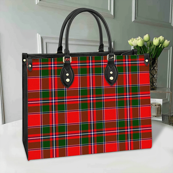 Spens Modern Tartan Classic Leather Bag